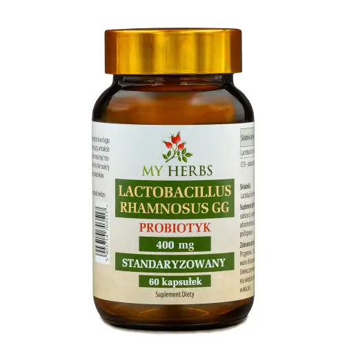 LACTOBACILLUS RHAMNOSUS GG PROBIOTYK STANDAR. 60 KAPS