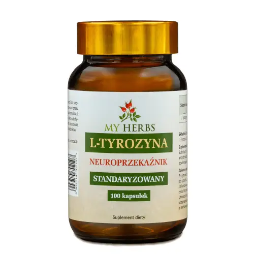 L-TYROZYNA STANDARYZOWANA 450 MG 100 KAPSUŁEK