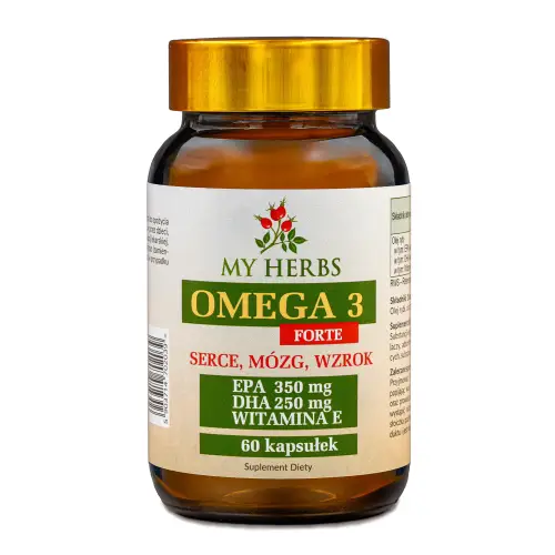 OMEGA 3 FORTE EPA DHA WITAMINA E 60 KAPSUŁEK