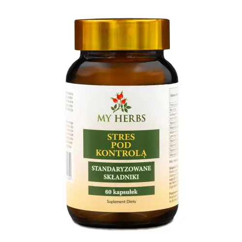 STRES POD KONTROLĄ, CHOLINA, MIO-INOZYTOL, ASHWAGANDHA, WIT B COMPLEX 60 KAPS.