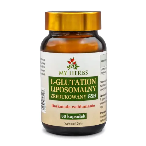 L-GLUTATION LIPOSOMALNY ZREDUKOWANY 60 KAPS. DOSKONAŁE WCHŁANIANIE