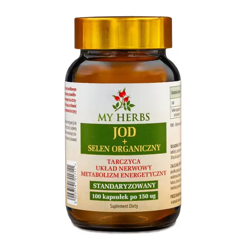 JOD + SELEN ORGANICZNY 100 KAPSUŁEK