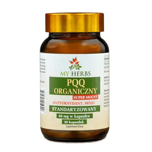 PQQ SUPER MOCNY ORGANICZNY STANDARYZOWANY 40 mg 30 KAPS.