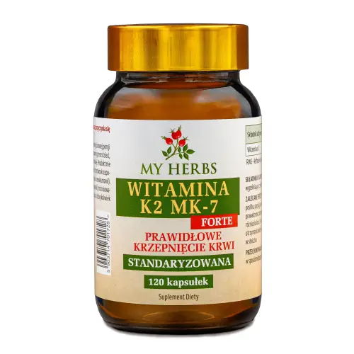 WITAMINA K2 MK-7 FORTE NATURALNA 120 KAPSUŁEK