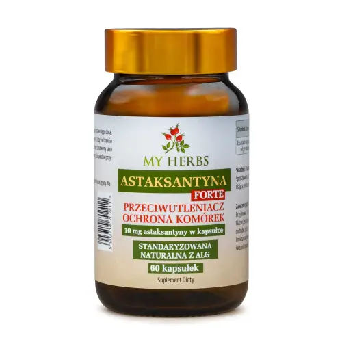 ASTAKSANTYNA FORTE STANDARYZOWANA NATURALNA Z ALG 60 KAPSUŁEK