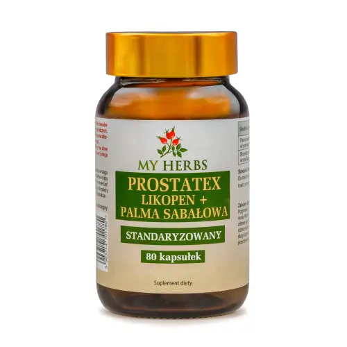 PROSTATEX LIKOPEN + PALMA SABAŁOWA EKSTRAKT STANDARYZOWANY 80 KAPSUŁEK