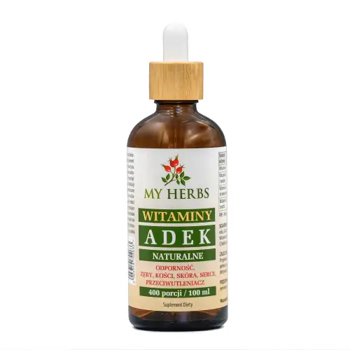 WITAMINY ADEK NATURALNE 100 ML 400 PORCJI
