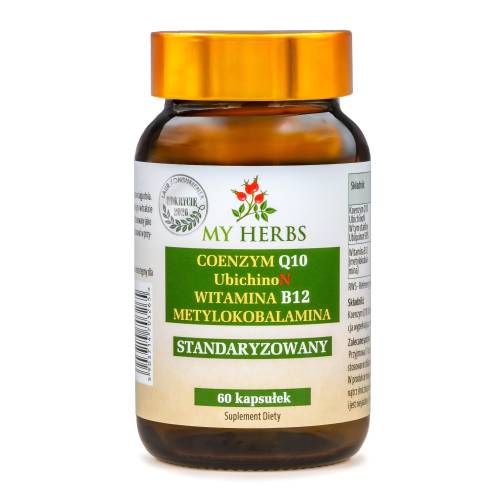 COENZYM Q10 UBICHINON WIT B12 METYLOKOBALAMINA STANDARYZOWANY 60 KAPS.