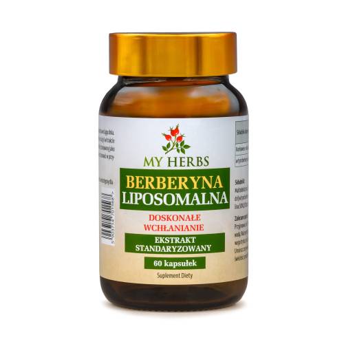 BERBERYNA LIPOSOMALNA 60 KAPSUŁEK