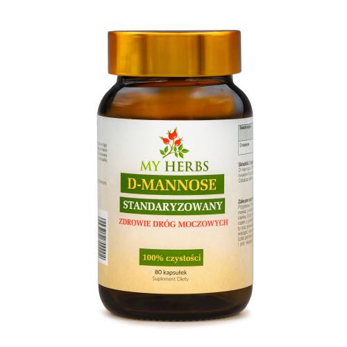 D-MANNOZA 370 MG 80 KAPSUŁEK
