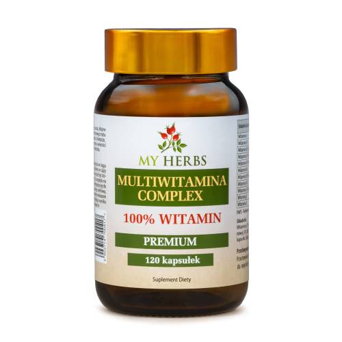 MULTIWITAMINA COMPLEX 100% WITAMIN 120 KAPSUŁEK 