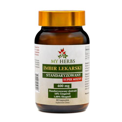 IMBIR LEKARSKI SUPER MOCNY 400 MG IMBIR 80 KAPS.