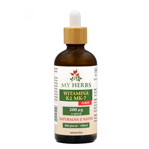 WITAMINA K2 MK-7 FORTE 200 UG W OLEJU 200 PORCJI NATURALNA