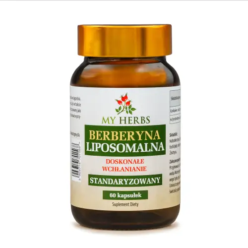 BERBERYNA LIPOSOMALNA 60 KAPSUŁEK