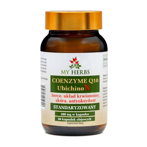 COENZYME Q 10 UBICHINON 200 mg STANDARYZOWANY 90 KAPS. OLEJOWYCH