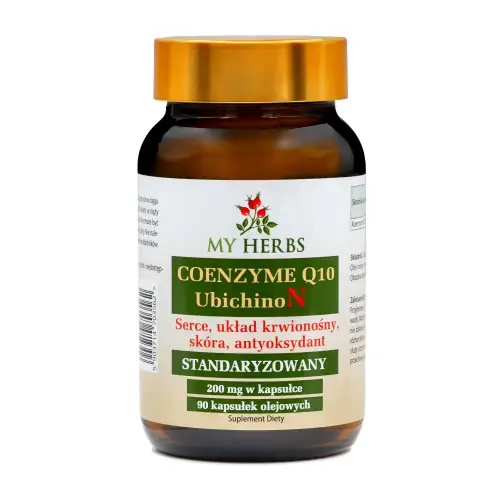 COENZYME Q 10 UBICHINON 200 mg STANDARYZOWANY 90 KAPS. OLEJOWYCH