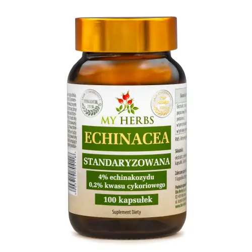 Echinacea Jeżówka Purpurowa 400 mg 100 kapsułek