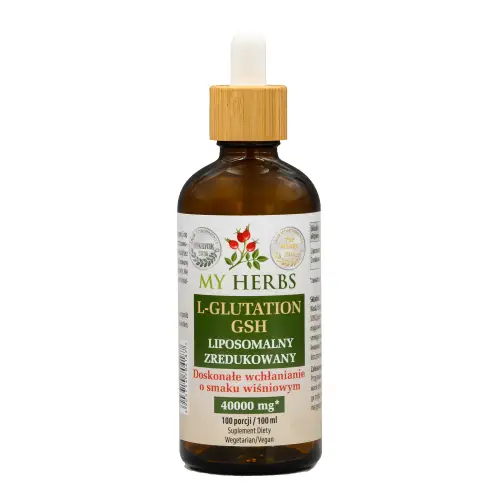L-Glutation GSH Liposomalny Zredukowany 40000 mg – 100 ml 