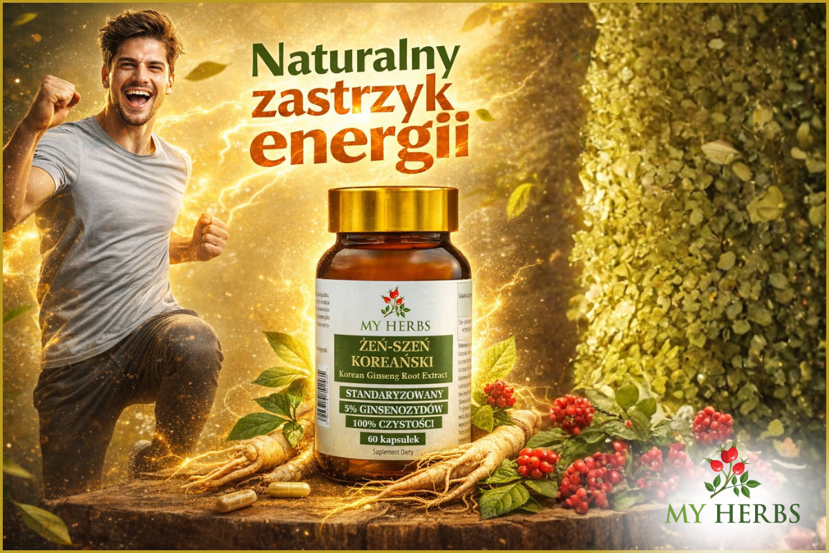Ekstrakt z żeń-szenia koreańskiego – naturalne wsparcie energii i koncentracji