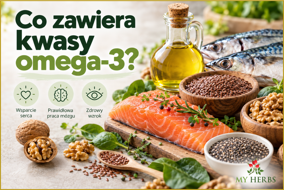 Co zawiera kwasy omega-3?